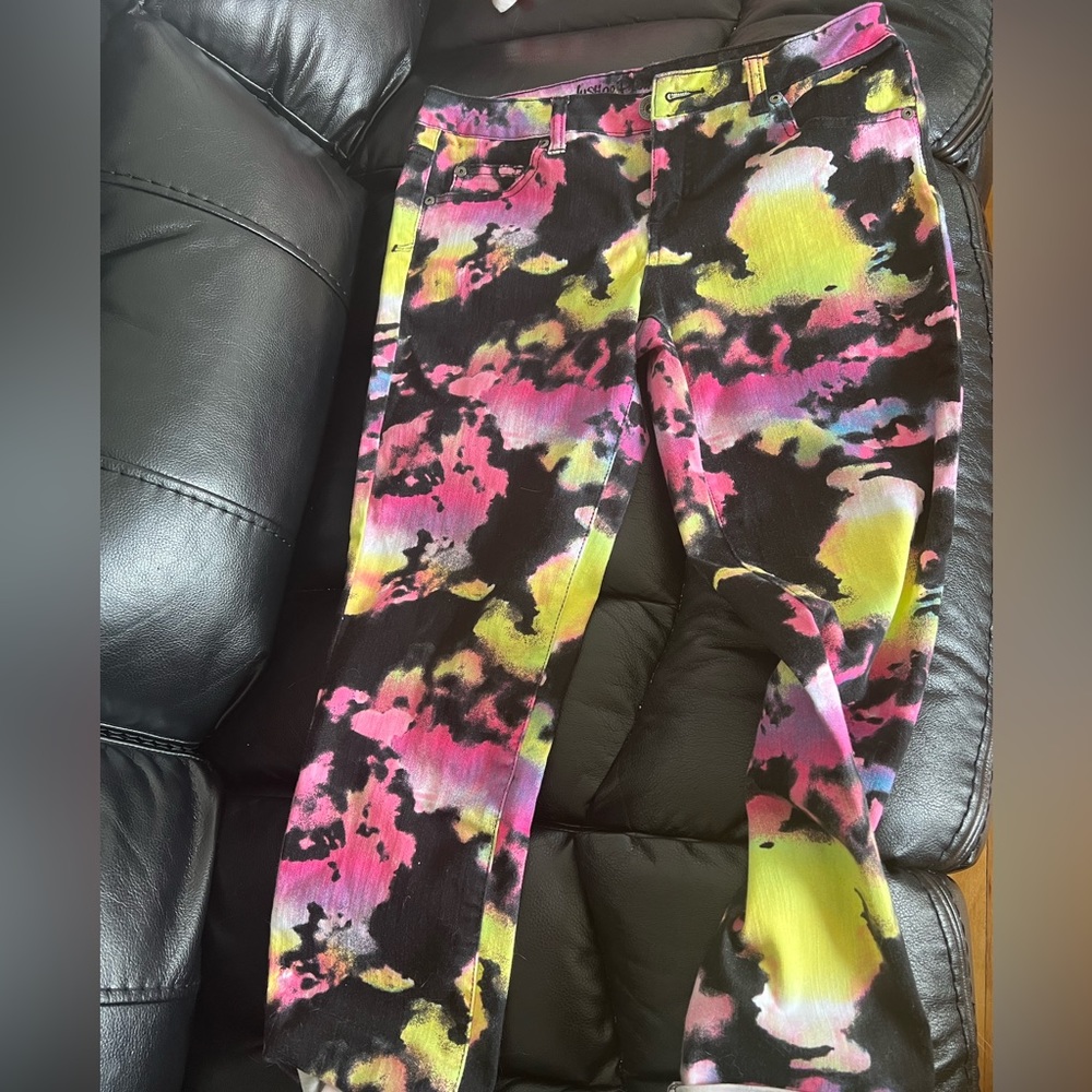Justice premium multicolor jeans